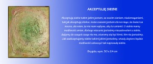 akceptuję siebie