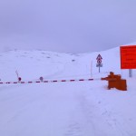 Zorza oświetla drogę na Nordkapp