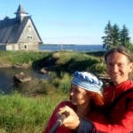 Na planie  fimowym filmu Ostrov – Wyspa